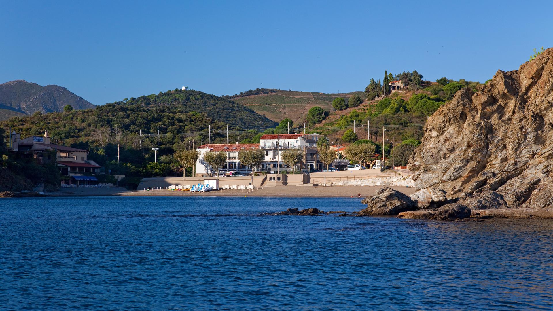 Les Elmes - Hotel, Spa & Plage Privee Banyuls-sur-Mer Exteriör bild